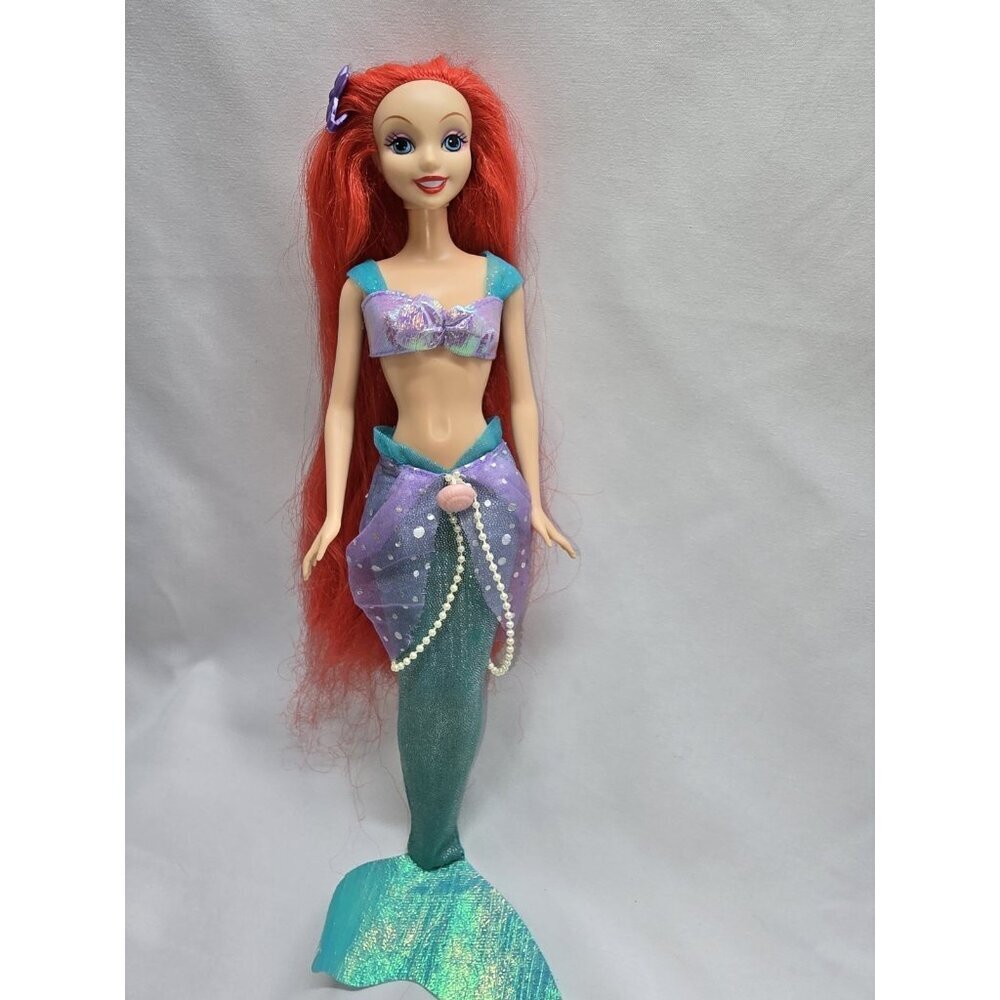 RARE Disney Forever Hair Little Mermaid Ariel Princess Doll 2004 Mattel G7949